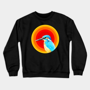 Kingfisher art Crewneck Sweatshirt